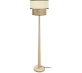 Farola tosel thor b tela vertical natural d40 x h162 cm