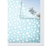 Panorama vinilo para ventanas estrellas color azul 60x100 cm - vinilos adhesivo para cristal - pegatina opaca - vinilo translúcido