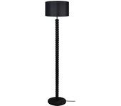 Farola tosel augusto tela vertical negro d35 x h150 cm