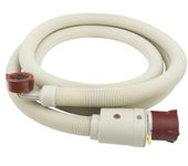 La aguamarina flexible del lavaplatos los 200cm de la lavadora del suministro de agua protege el sistema