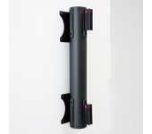 Danieli store | soporte de pared con doble cinta extensible hasta 3 mt | doble cinta retractil negra 3 mt