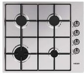 Placa de gas haeger pg-4gi.008a 58 cm
