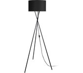 Farola tosel midgard tela trípode negro d60 x h150 cm
