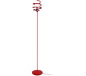 Farola tosel karol metal vertical rojo d25 x h160 cm