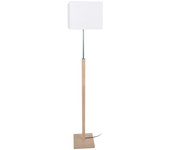 Farola tosel frigga tela vertical naturales, de aluminio d30 x h156 cm
