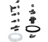 Cellfast set de piezas para conexión de manguera a cisterna de agua de lluvia icanset 1 , dimensiones (mm) 315x280x50, negro