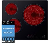 Encimera sauber sev-01 3 zonas vitroceramica radiante