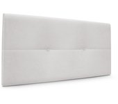 Dhome cabecero de tela aqualine con botones 110x50cm camas 105 - gris perla