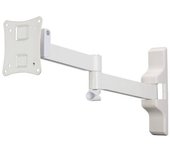 Hama | soporte para tv (soporte vesa 100 x 100, televisdores de hasta 26, carga máx. 25 kg, inclinación 5/15°, giro 180º) blanco