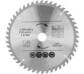 Hoja de sierra circular de carburo cementado de 250 mm para corte de madera a 5500 rpm 250x48tx30