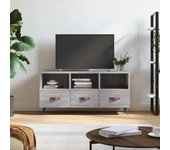 Mueble de tv | mueble de salón | mesa de tv madera de ingeniería gris sonoma 102x36x50 cm cfw20016