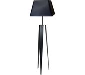 Farola tosel lisbon tela trípode negro d40 x h150 cm