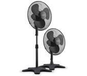 Ventilador hyundai de pie y sobremesa 3 aspas 40cm
