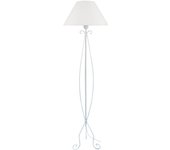 Farola tosel curl tela columna marfil d50 x h165 cm