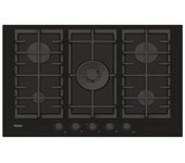 Placa gas haier havg75s2b 5f 75cm negro