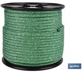Carrete driza náutica 14 mm 100 m verde