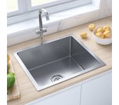 Fregadero de cocina | pila de cocina hecho a mano acero inoxidable cfw47545