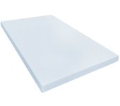 Plancha de espuma poliuretano multiusos - medida: 50 x 100 x 13 cm de grosor - dureza media - densidad 25 kg/m3