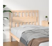 Cabecero de cama，panel de cabecera，decoración de pared madera maciza de pino 105,5x4x100 cm cfw28368