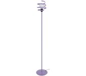 Farola tosel karol metal vertical color de malva d25 x h160 cm