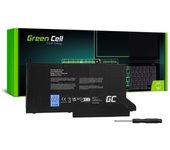 Batería para portátil dell green cell de127v2 11,4v 2700mah