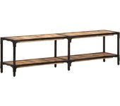 Mueble de tv | mueble de salón | mesa de tv madera maciza de mango 150x30x41 cm cfw95544