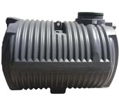 Fosa horizontal millenium estanca 3000l gris