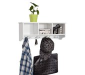 Estantes de pared, armario suspendido, estanteria para trasteros, blanco, frg48-w sobuy es