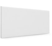 Dhome cabecero de lino natural liso 105x50cm camas 105 - blanco