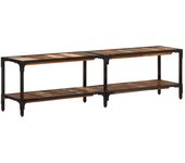 Mueble de tv | mueble de salón | mesa de tv madera maciza reciclada 150x30x41 cm cfw78881