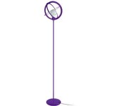 Farola tosel urano metal vertical púrpura d28 x h165 cm
