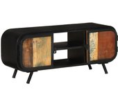 Mueble para la tv | mueble de salón | mesa de tv madera maciza reciclada 110x30x45 cm cfw26541