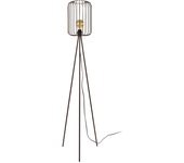 Farola tosel sorano metal trípode castaño d50 x h157 cm