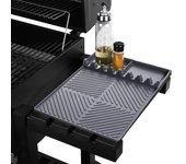 Alfombrilla para parrilla, alfombrilla lateral para parrilla de silicona blackstone, para encimera de cocina y parrilla al aire libre