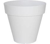Wellhome maceta modelo ale-x ø35x30cm, color blanco