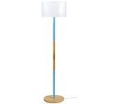 Farola tosel tandem1b tela vertical natural d35 x h155 cm