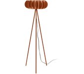 Farola tosel tiago metal trípode cobre d40 x h165 cm