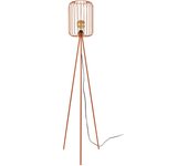Farola tosel sorano metal trípode cobre d50 x h157 cm