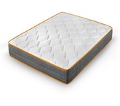 Colchón viscoelástico confort luxe | hr byfoam de última generación | reversible (invierno/verano) | medida: 105 x 200 x 20 cm.