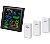 Estación meteorológica con 4 rangos de medición national geographic