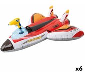 Colchoneta hinchable intex pistola de agua avión 117 x 117 cm (6 unidades)