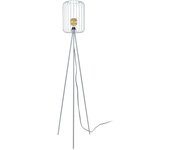 Farola tosel sorano metal trípode aluminio d50 x h157 cm
