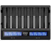 Cargador de baterías xtar vc8 a li-ion i nimh