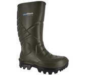 Noratherm s5 bota de agua de seguridad térmica para agricultura, verde, talla 40