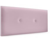 Dhome cabecero de polipiel liso con botones 110x50cm camas 105 - rosa