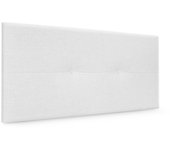 Dhome cabecero de lino natural con botones 95x50cm camas 90 - blanco