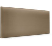 Dhome cabecero de polipiel liso 110x50cm camas 105 - marrón claro