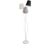 Farola tosel lille tela árbol blanco marfil d40 x h168 cm