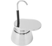 Cafetera manual de acero inoxidable con un solo pico - 200 ml