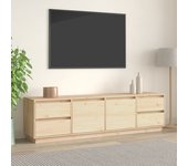 Mueble de tv | mueble de salón | mesa de tv de madera maciza de pino 176x37x47,5 cm cfw53288